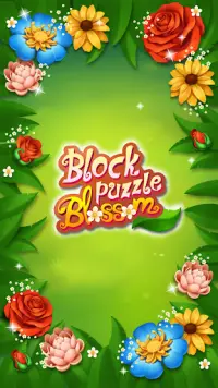 Puzzle Florido de Bloco Screen Shot 6