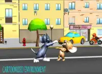 Extreme Jerry&Tom Street Fight:Kung Fu Fighting 3D Screen Shot 0