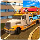 Car Transporter : City Highway Cargo Truck Driving
