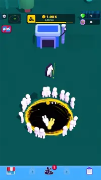 Crowd eater: Destress games Screen Shot 2