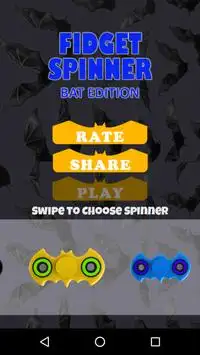 Fidget Spinner - The Fidget app Spinner Bat Pro Screen Shot 2