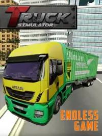 3D Truck Sim Free Roam 2016 Screen Shot 5