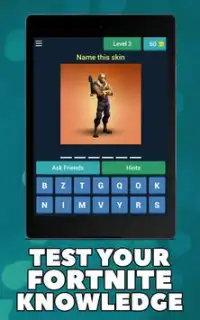 Fortnite Battle Royale Quiz - Outfits Skins Screen Shot 5