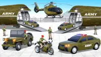 Army Transport Truck Game Screen Shot 1
