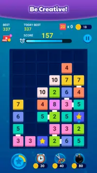 Merge Block: Fun Number Puzzle Screen Shot 5