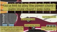 Power guitar HD 🎸 chords, guitar solos, palm mute Screen Shot 3