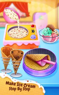 Ice Cream - Summer Frozen Food Screen Shot 0