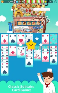 Solitaire Cooking Tower Screen Shot 0