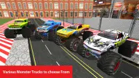 Offroad Monster Truck Parking Simulator Games 2019 Screen Shot 0