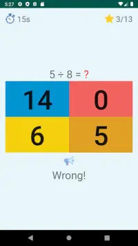 Math Game Screen Shot 3