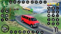 Van Taxi Games Offroad Driving Screen Shot 0
