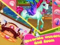 Little Unicorn Care Baby Pony Pet Screen Shot 2