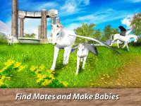 🦄🌈❤️ Pegasus Simulator: Flying 🐎 Horse Survival Screen Shot 10