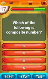 Math 2 Quiz Game Screen Shot 5