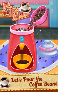 My Cafe - Hot Coffee Maker Game Screen Shot 1