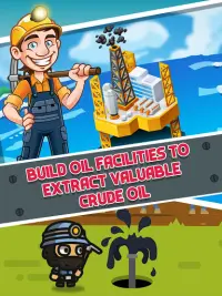 Oil Idle Miner: Tap Clicker Money Tycoon Games Screen Shot 1