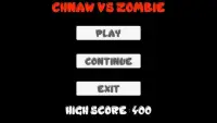 Chnaw vs zombie Screen Shot 0