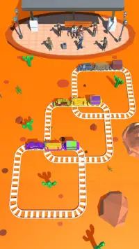 Mainkan Train Racing 3D Screen Shot 3