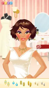 Makeup Girls Wedding Dress up Screen Shot 2