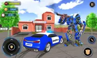 US Robot Car Transform - Police Robot Fighting Screen Shot 4