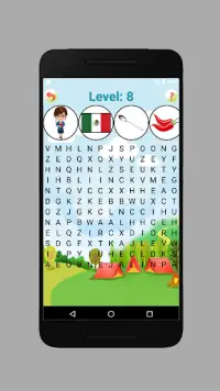 Kids Picture Word Search Game Screen Shot 3