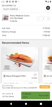 Nandu's: Order Fresh Fish, Chicken & Mutton Online Screen Shot 4