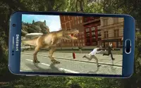 Angry Dino Zoo Escape Crazy Jurassic Hunter Pro 3D Screen Shot 0