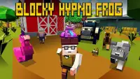 Blocky Hypno Frog Simulator - Hypnotize and Fun! Screen Shot 4