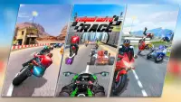 Thumb Moto Race 3D Screen Shot 4