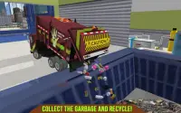 Garbage Truck & Recycling SIM Screen Shot 1