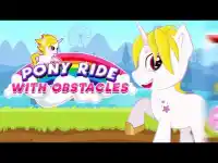 Pony Ride With Obstacles Screen Shot 0
