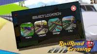 RailRoad Crossing 3D 🚅 Train Simulator Game Screen Shot 6