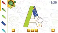 A to Z Alphabet Tracing Kid Screen Shot 2
