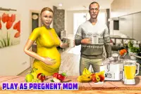 वर्चुअल गर्भवती माँ: खुश परिवार मज़ा Screen Shot 6
