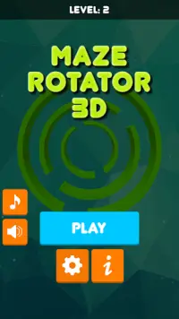 Maze Rotator 3D Screen Shot 0