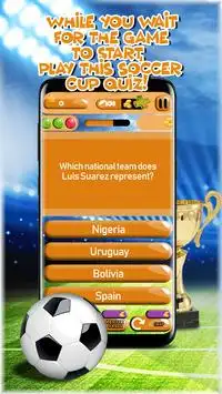 Mundial de Futebol 2018 - Jogos de Futebol Quiz Screen Shot 2