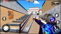 नाजुक। जवाबी हमला: बंदूक खेल- गोली मारने वाले खेल Screen Shot 1