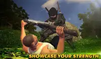 Hero Survival Vs Ninja Assassin: Lost Island Sim Screen Shot 10