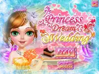 Princesa juegos sueño de boda Screen Shot 0
