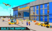 مدينة لعبة مطار البناء Screen Shot 3