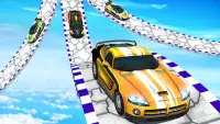 익스트림 카 드라이빙 레이싱 : GT Car Stunt Simulator Screen Shot 0
