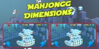 Mahjong 3D Cube Deluxe Game Screen Shot 2