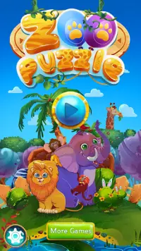 Dierentuin Dieren: Puzzel Game Screen Shot 0