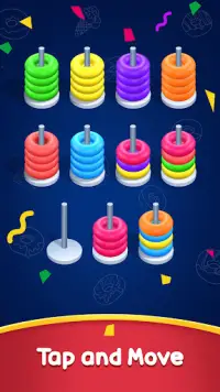 Donut Sort Puzzle: Color Sorti Screen Shot 5