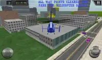 Город вертолетную Sim 3D Screen Shot 14