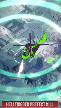 Gunship Airborne - Choc en hélicoptère volant Screen Shot 0