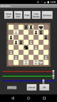 Juego de ajedrez con ajedrez960 y motor Screen Shot 7