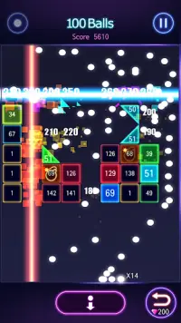 Brick Crush Saga - Glow Ball Screen Shot 0
