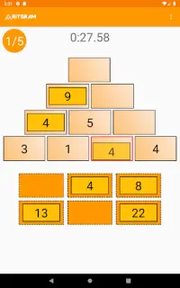 Aritgram - Pyramid Sums Cross Math Puzzle Screen Shot 14