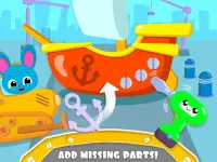 Cute & Tiny Ships - Baby Boat Fix, Paint & Care Screen Shot 10